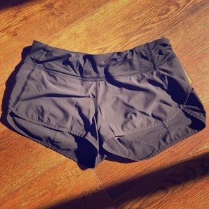 Lululemon speed shorts